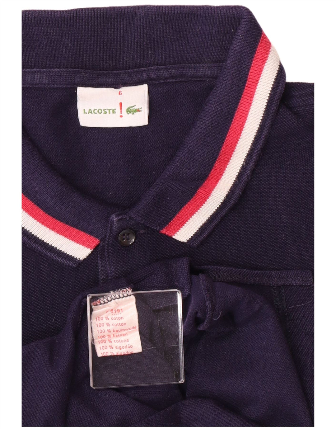 Lacoste muška polo majica veličina 6 XL ljubičasti pamuk