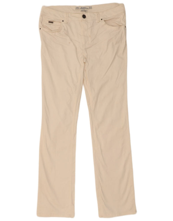 Zara ženske uske traperice EU 42 Large W32 L33 Off White