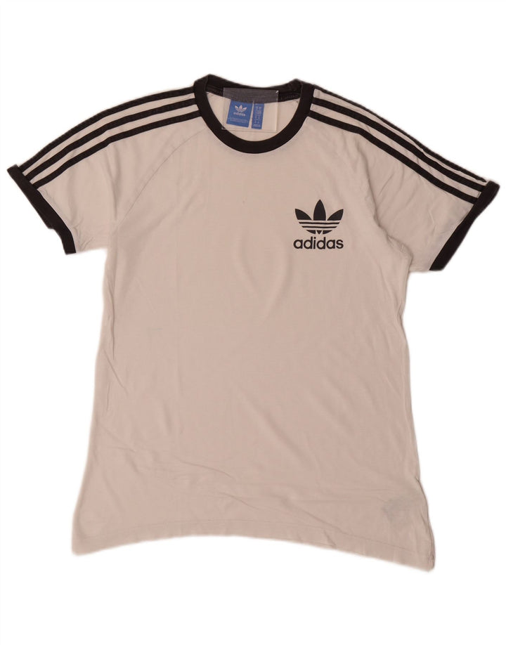 Adidas muška majica kratkih rukava Srednje bijeli pamuk