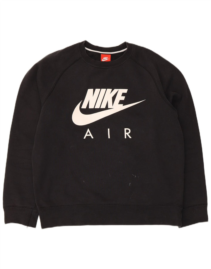 Nike muška majica s grafičkim motivima srednje crna