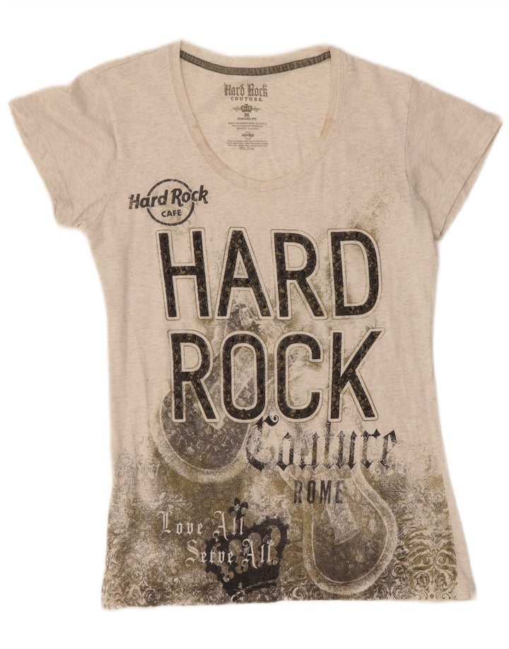 HARD ROCK CAFE Majica kratkih rukava Rome Graphic T-Shirt za djevojčice 13-14 godina, srednje siva