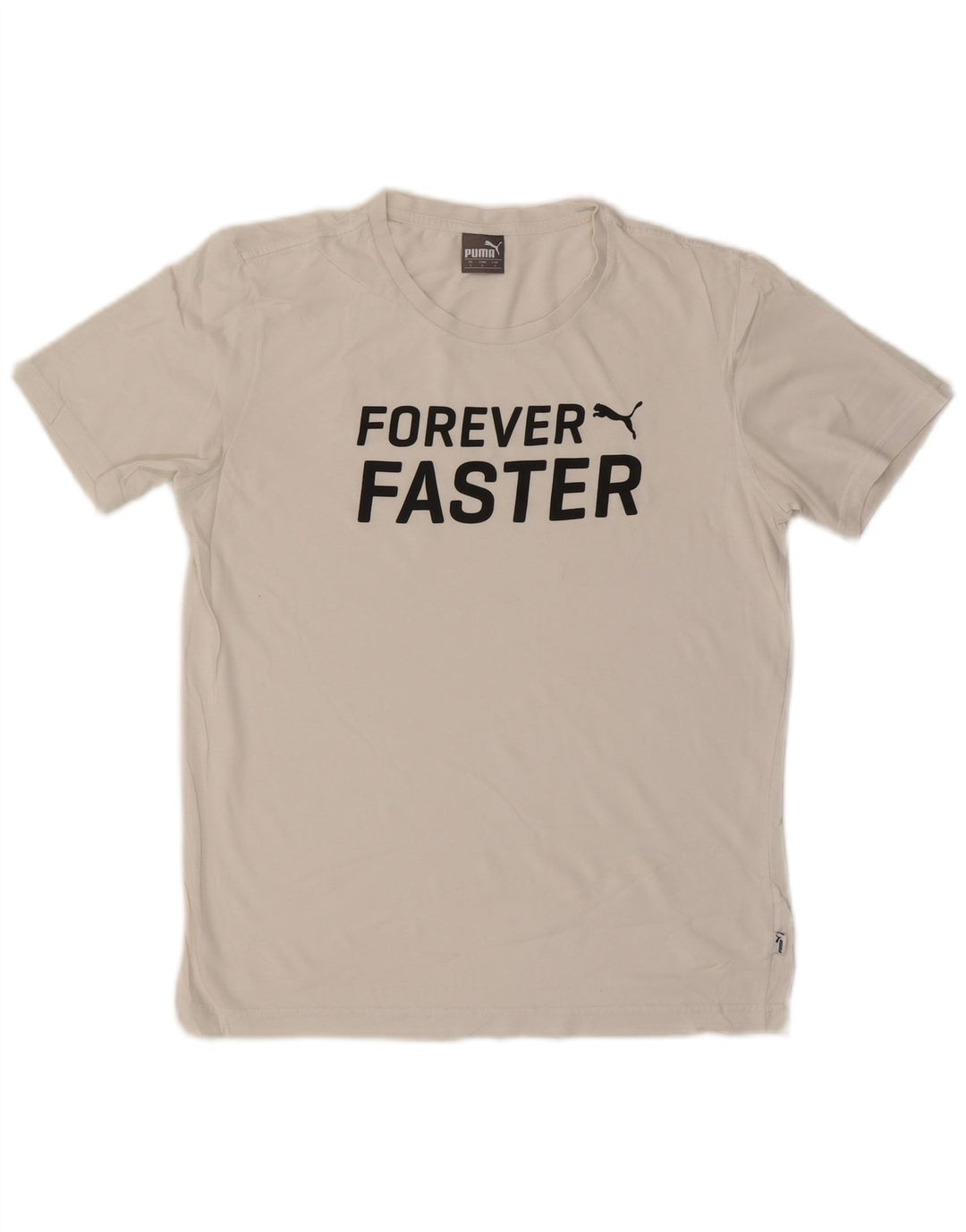 PUMA Muška majica kratkih rukava s grafičkim motivima, mala bijela