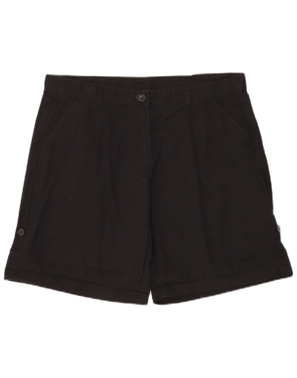 Mountain Warehouse Ženske chino kratke hlače UK 16 Large W34 crni pamuk