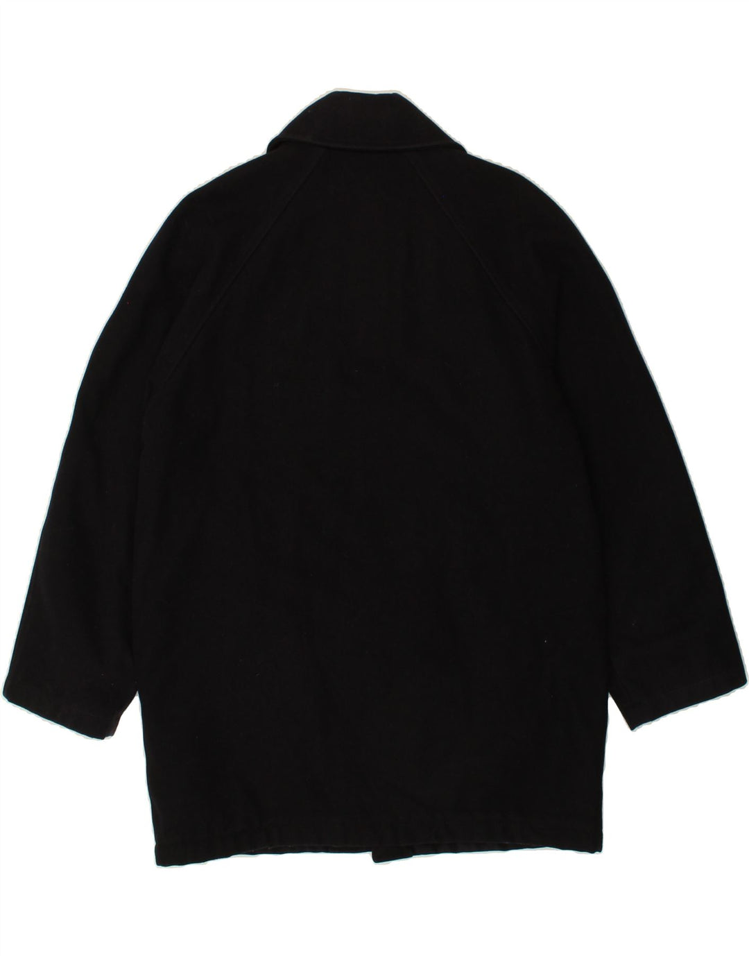 MARINA YACHTING Womens Overcoat IT 48 XL Navy Blue Virgin Wool Vintage Marina Yachting and Second-Hand Marina Yachting from Messina Hembry 