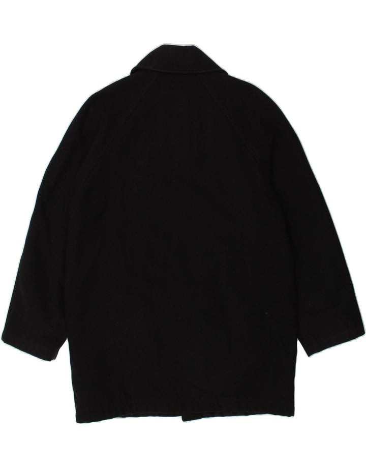 MARINA YACHTING Womens Overcoat IT 48 XL Navy Blue Virgin Wool Vintage Marina Yachting and Second-Hand Marina Yachting from Messina Hembry 