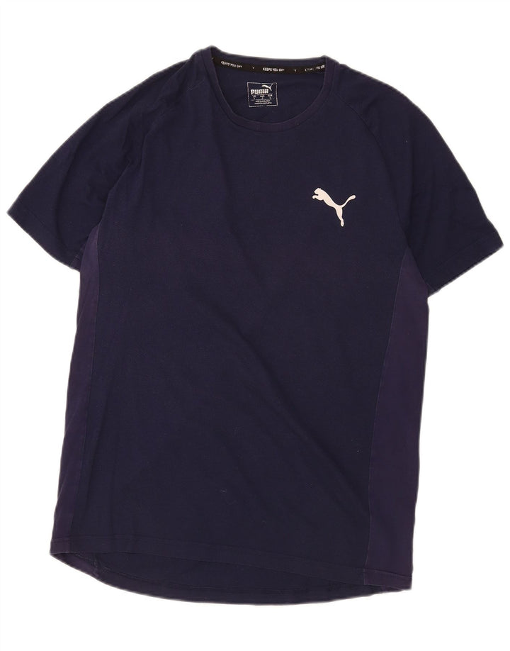 Puma muška majica kratkih rukava Large Navy Blue