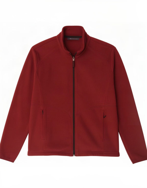 Marks & Spencer ženska jakna od flisa UK 22 3XL bordo poliester