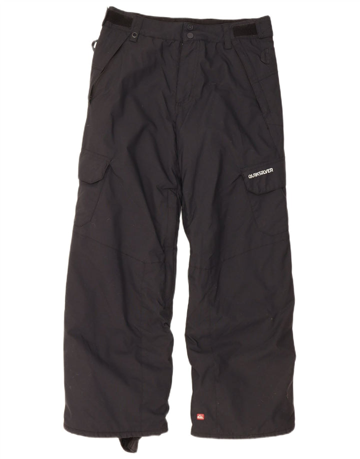 Quiksilver skijaške hlače za dječake 13-14 godina od crnog poliamida