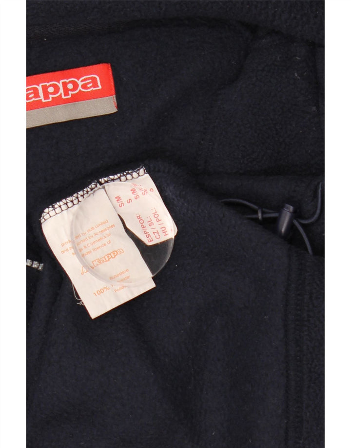 KAPPA muški džemper od flisa s patentnim izrezom Mali tamnoplavi poliester
