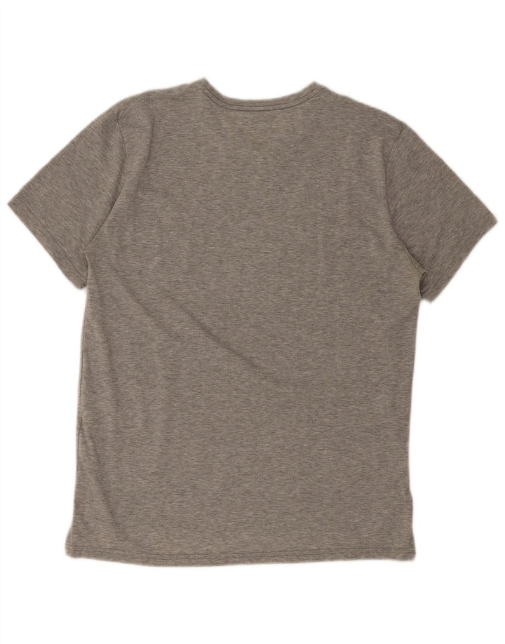 Nike Dri Fit T-Shirt Top srednje sivi flekasti poliester