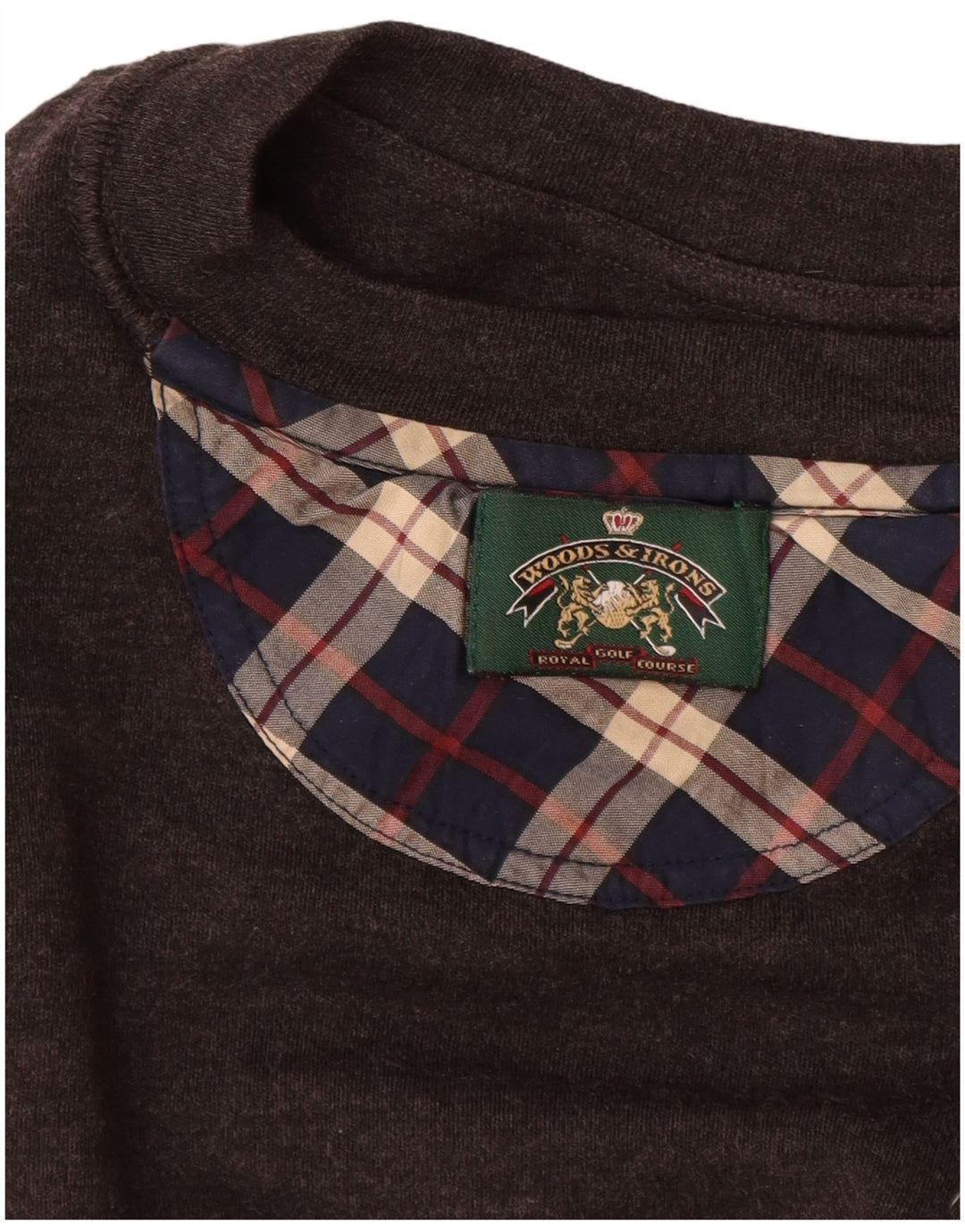 WOODS & IRONS Muški džemper XL smeđi