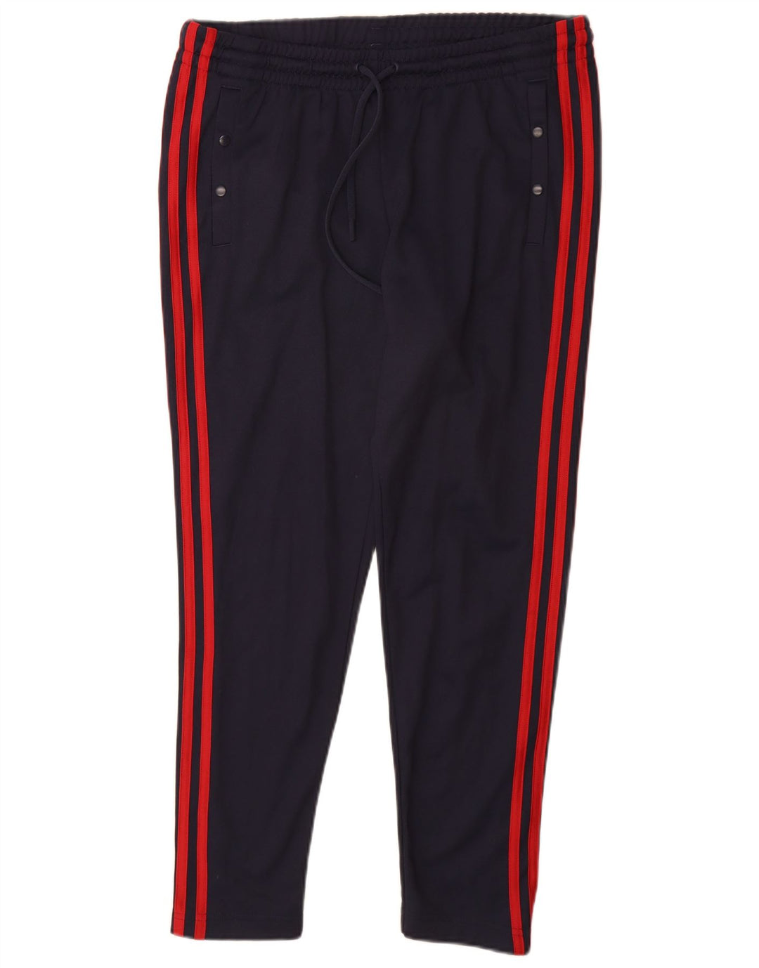 Adidas ženske hlače za trenirku UK 12/14 srednje mornarsko plave poliesterske hlače