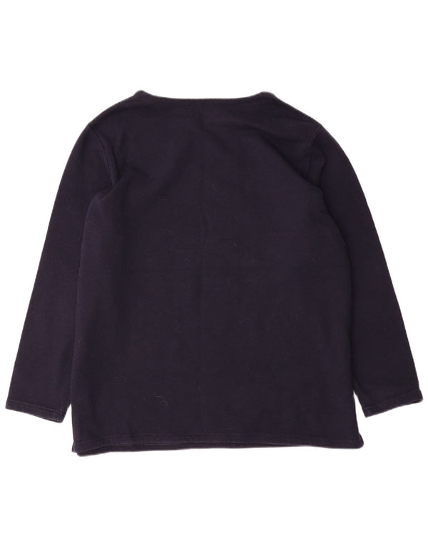 MARKS & SPENCER Ženska majica s kratkim rukavima UK 22 3XL tamnoplavi pamuk