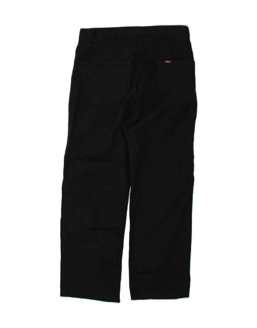 RIFLE Womens Straight Jeans W33 L26  Black Cotton Vintage Rifle and Second-Hand Rifle from Messina Hembry 