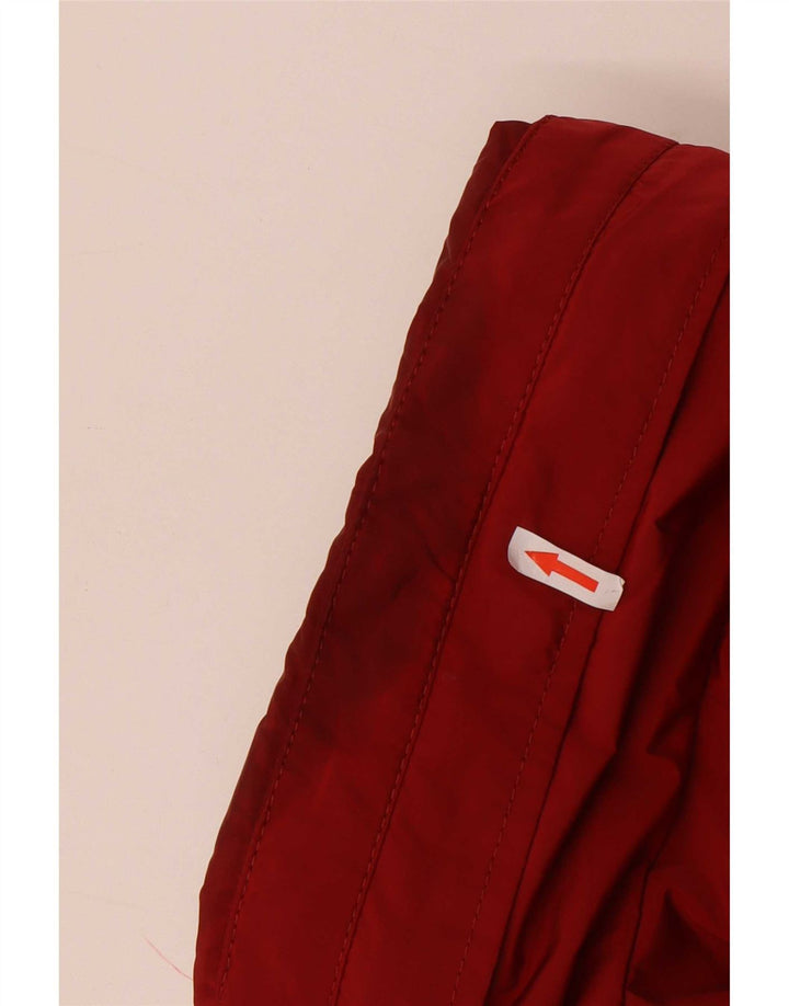 Zara muška podstavljena jakna s kapuljačom UK 44 2XL crveni poliester