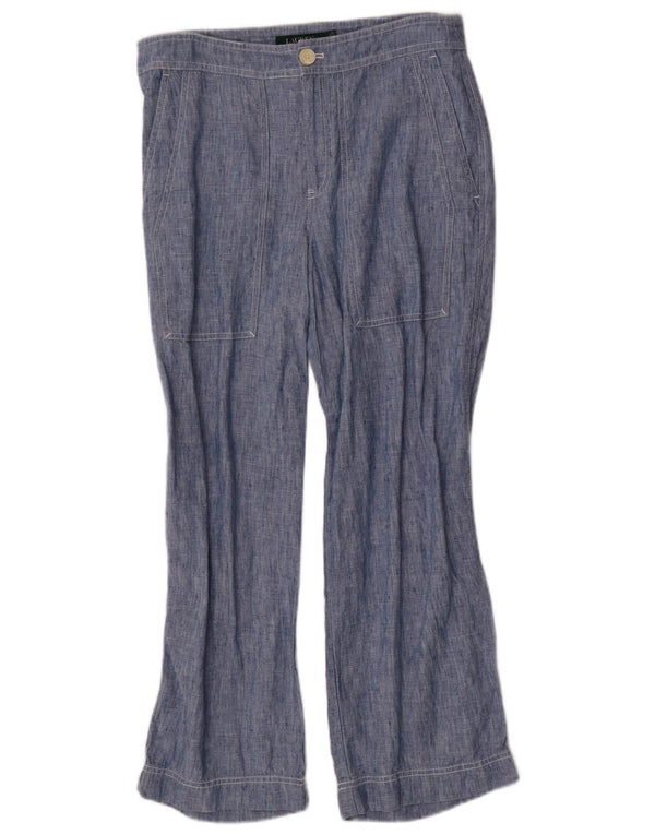 Ralph Lauren ženske ravne hlače US 4 male W30 L26 plavo platno