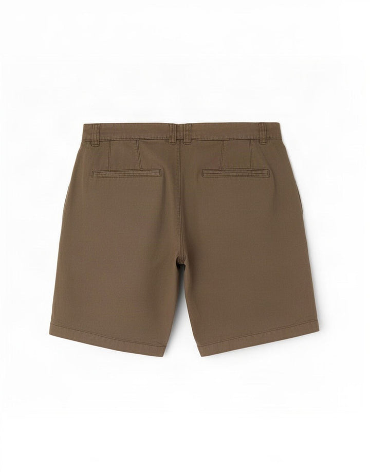 Dack's Regular Fit Chino kratke hlače IT 48 srednje W32 kaki lan