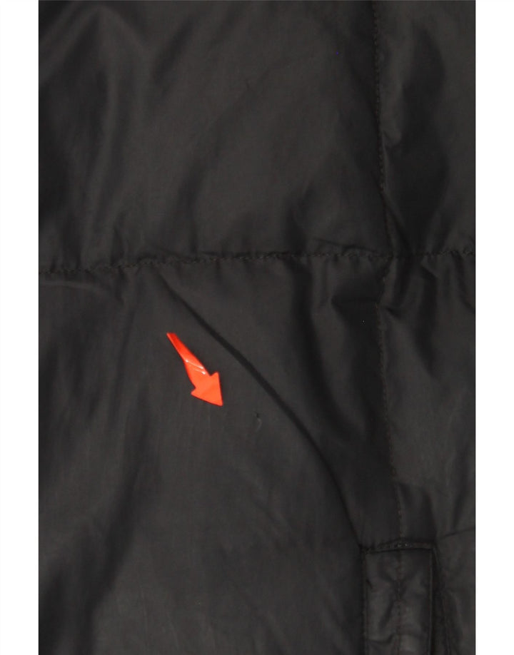 TOMMY HILFIGER muška podstavljena jakna s kapuljačom UK 42 XL crni poliester