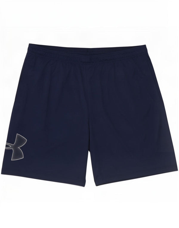 Under Armour muške široke sportske kratke hlače 2XL tamnoplavi poliester