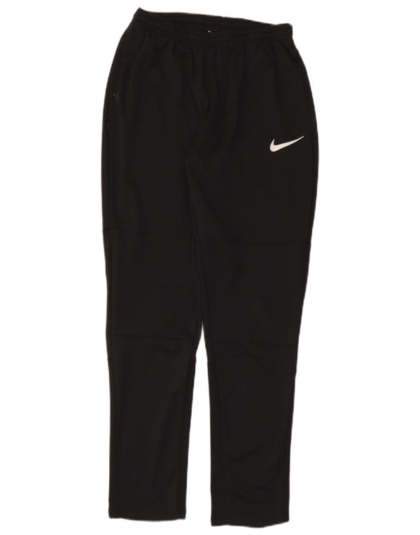 Nike muške Dri Fit hlače za trenirku male crne poliesterske