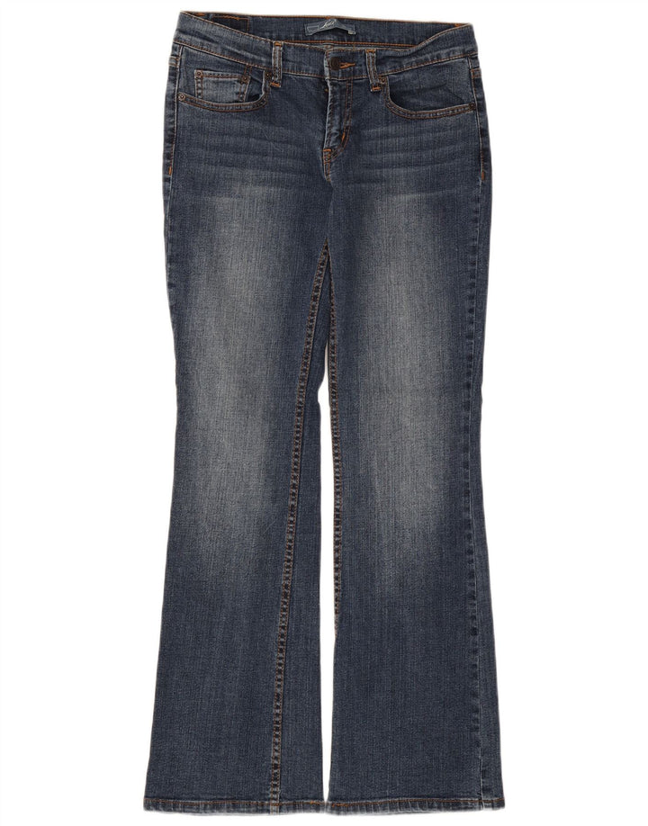 Levi's ženske lepršave traperice US 7 srednje W30 L31 plavi pamuk