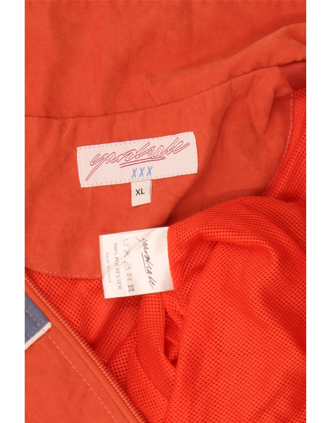 Yardsale muška grafička trenirka, gornja jakna XL, narančasta poliesterska boja