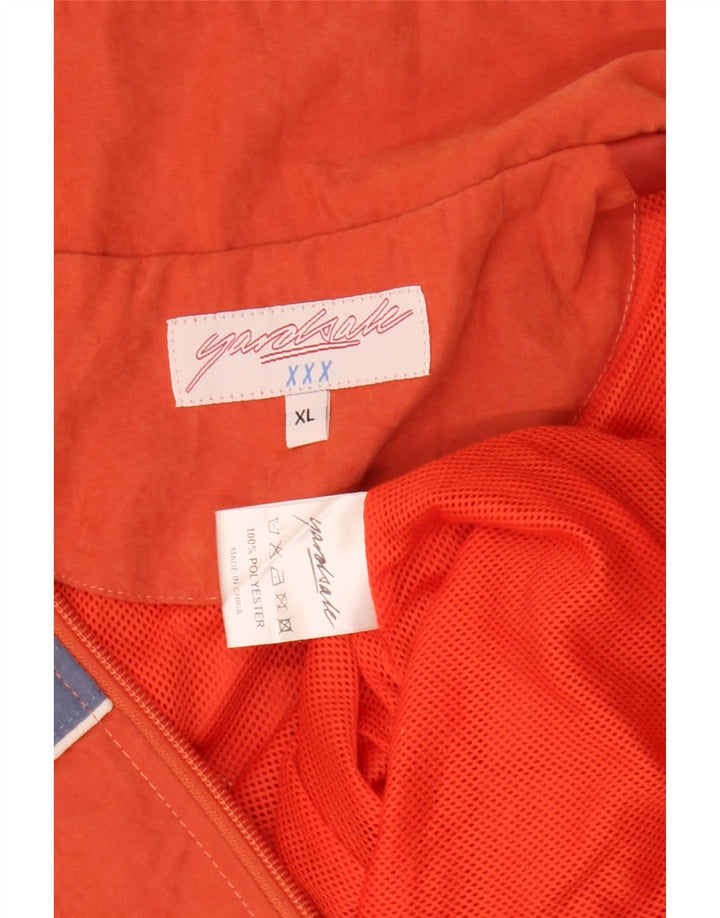 Yardsale muška grafička trenirka, gornja jakna XL, narančasta poliesterska boja