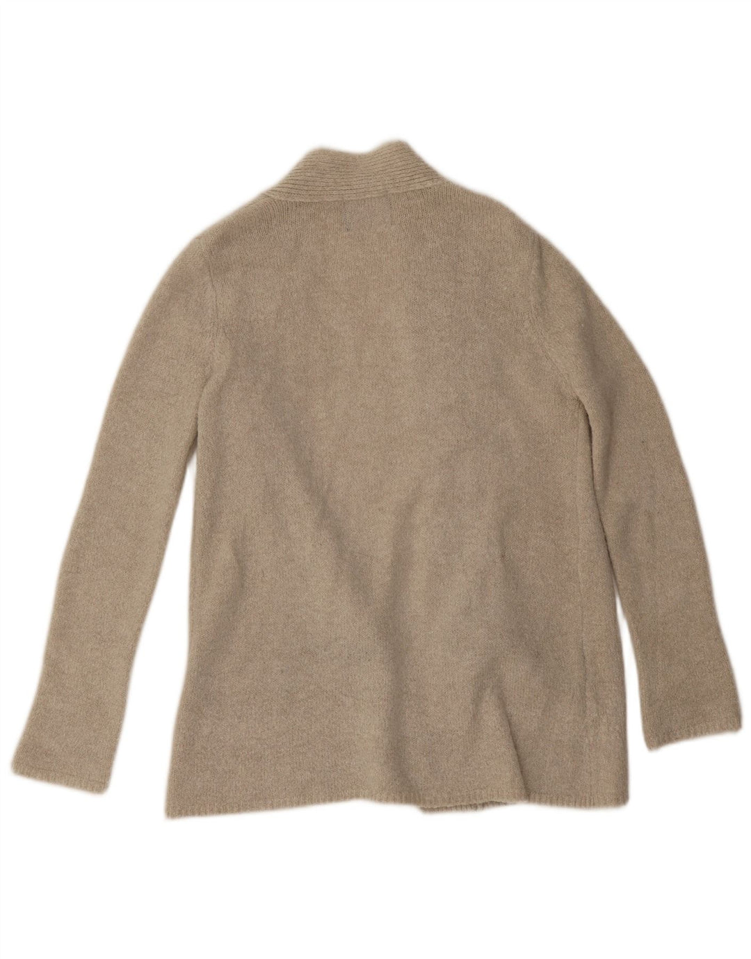 Zara ženski otvoreni kardigan pulover UK 10 Small Beige