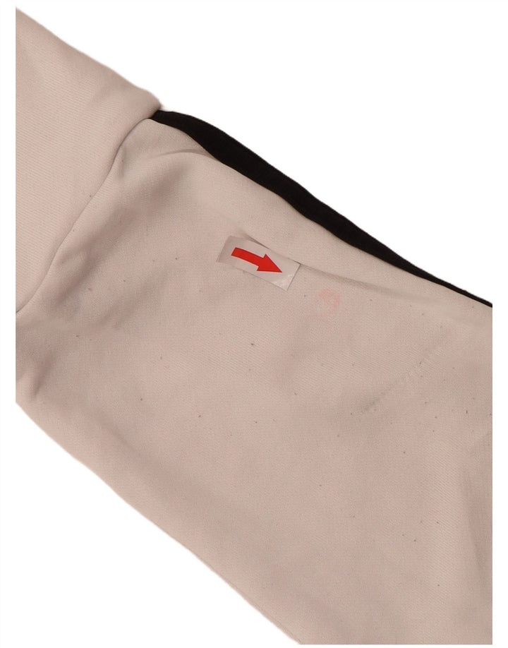 ADIDAS ženska gornja jakna trenirke UK 16 veliki bijeli poliester