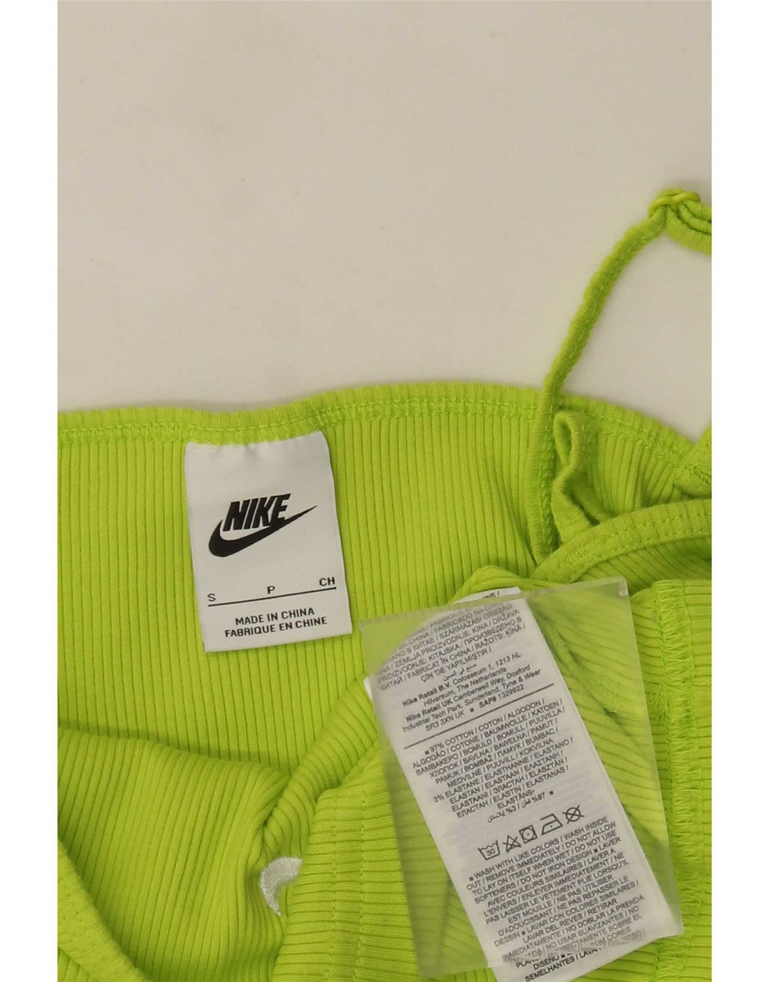 Nike ženska majica s kratkim rukavima UK 8, mala zelena pamuk