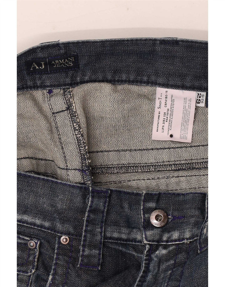 Armani muške traperice s bootcut W29 L30 plavi pamuk