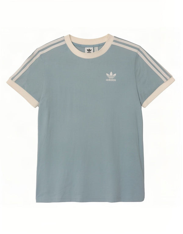Adidas ženska majica kratkih rukava UK 6 XS pamuk plave boje