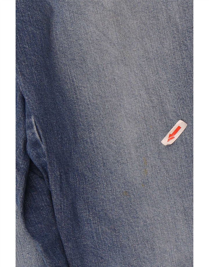 Wrangler Muške Texas Slim Jeans W36 L32 Plavi pamuk