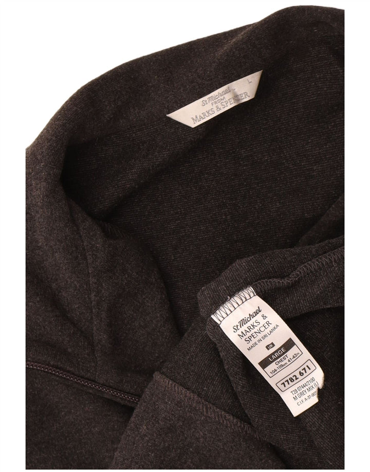 Marks & Spencer muška trenirka Gornja jakna velika siva pamučna