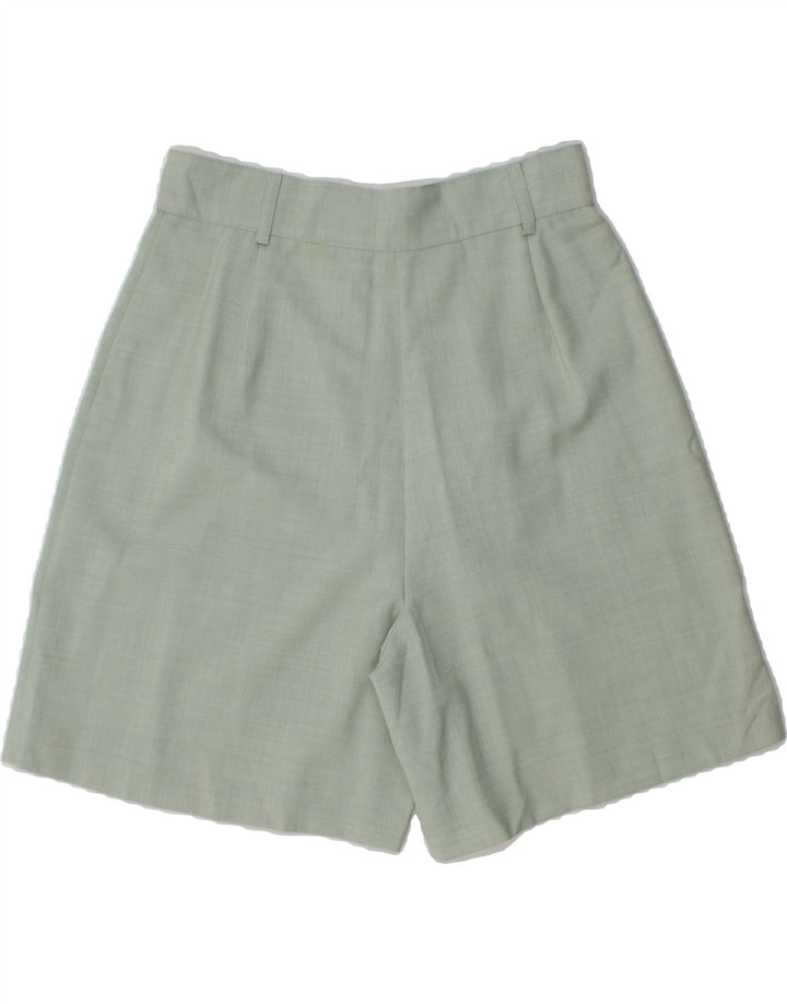 VINTAGE Womens Chino Shorts IT 46 Large W28  Green Wool Vintage Vintage and Second-Hand Vintage from Messina Hembry 