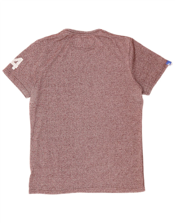 SUPERDRY muška majica kratkih rukava s grafikama, veliki ljubičasti flekasti pamuk