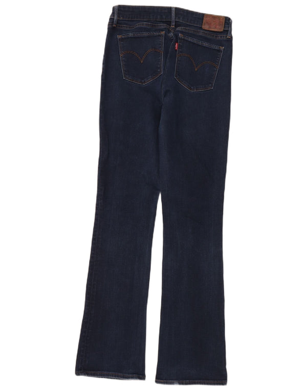 Levi's ženske 715 Bootcut traperice W30 L32 tamnoplavi pamuk
