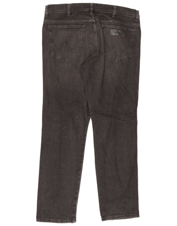 Wrangler Muške Texas Slim Jeans W38 L34 Sivi pamuk