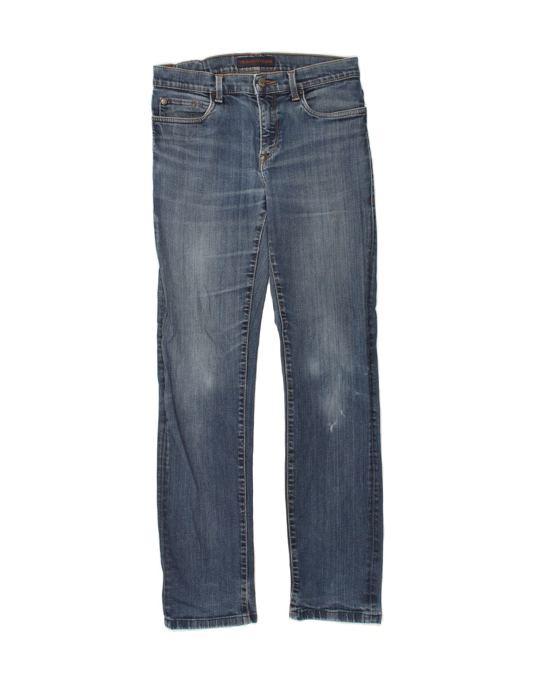 TRUSSARDI Mens Slim Jeans W31 L30 Blue Cotton Vintage Trussardi and Second-Hand Trussardi from Messina Hembry 