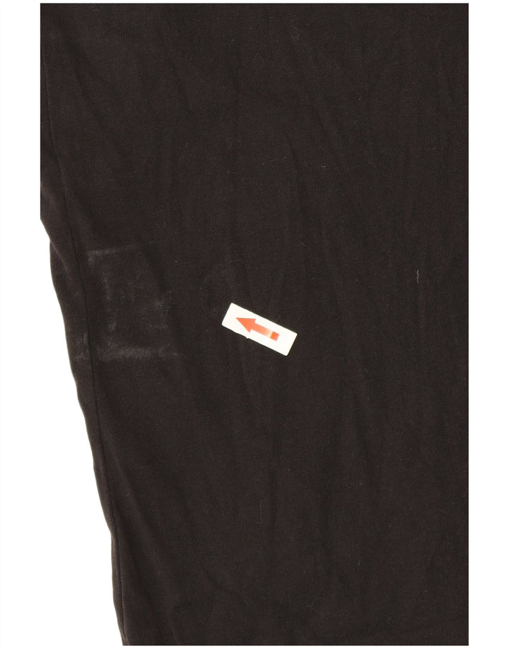 Reebok muška majica kratkih rukava Srednji crni pamuk