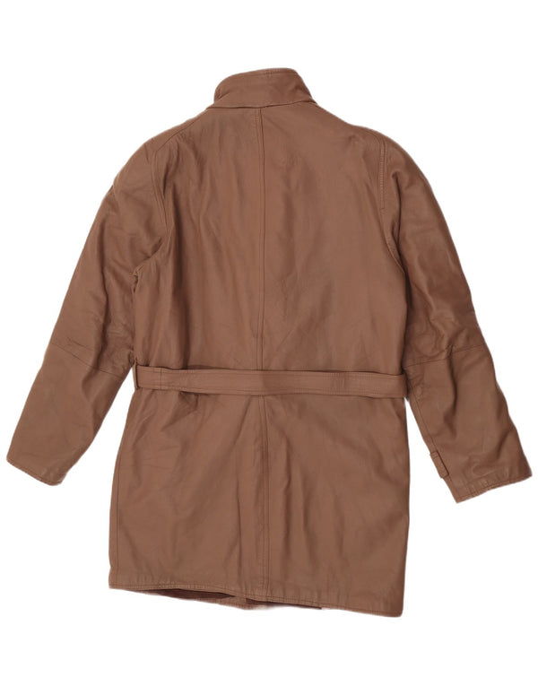 Vintage muški kožni kaput UK 36 Small Brown