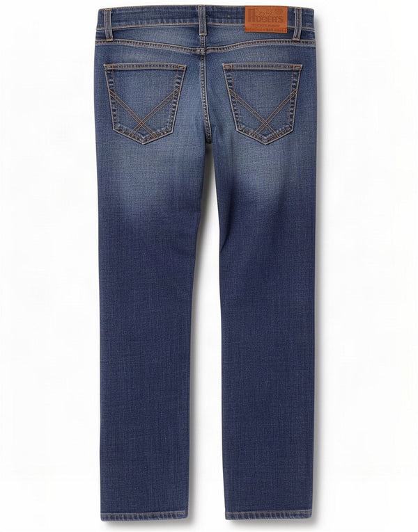 Roy Rogers Mens Straight Jeans W32 L28 Blue Cotton