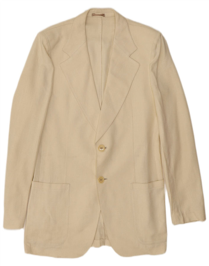 Lebole muška jakna sa 2 gumba UK 36 Small Off White