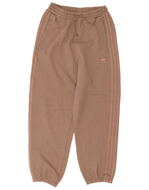 Adidas ženske hlače za trenirku Joggers UK 12 srednje bež pamuk