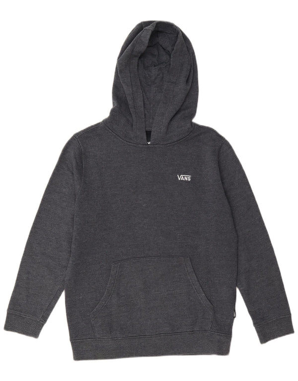 Vans Boys majica s kapuljačom 10-11 godina, srednje sivi pamuk