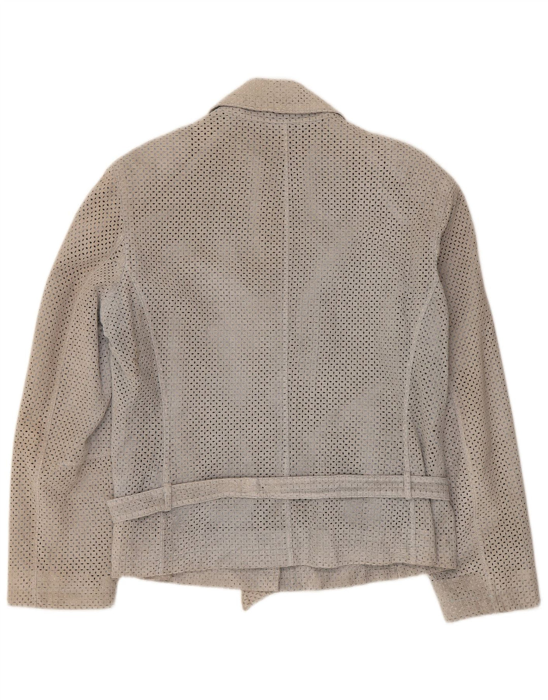 Luisa Spagnoli Ženska jakna od brušene kože IT 48 XL siva koža