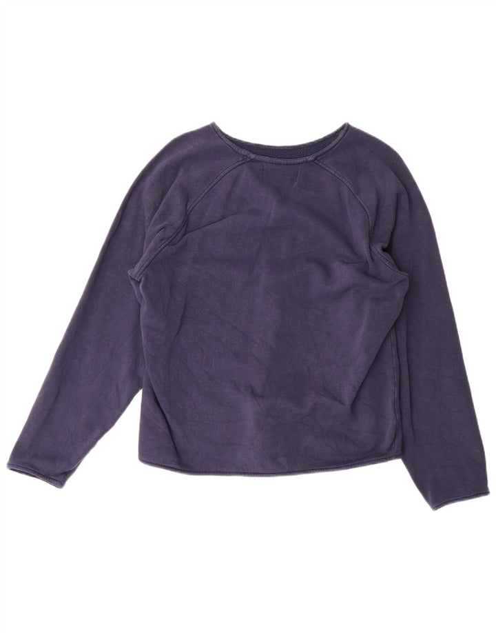 KAPPA Womens Sweatshirt Jumper UK 14 Medium Purple