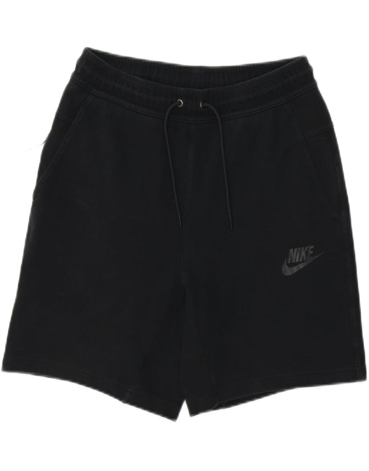 NIKE Muške sportske kratke hlače male crne pamučne boje