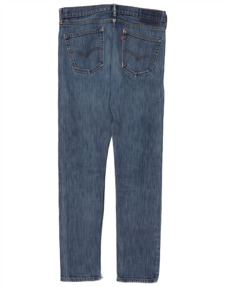 Levi's muške uske traperice W33 L32 plavi pamuk