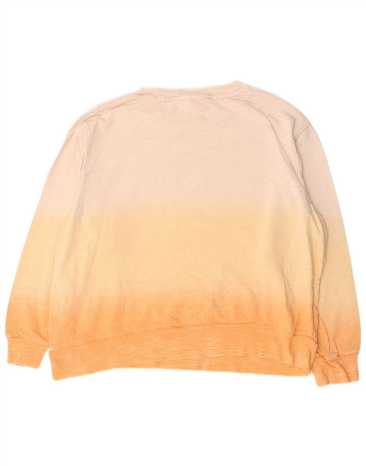 Marks & Spencer Ženska majica s kratkim rukavima UK 16 Large Beige Tie Dye